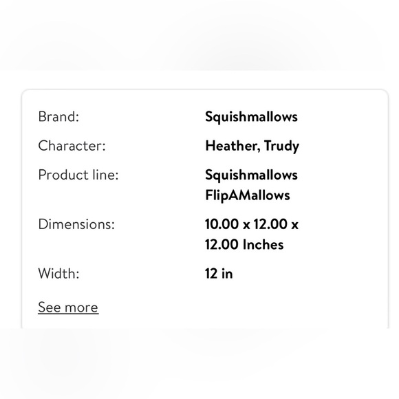 Squishmallows FlipAMallows 12 inch Heather the Dragonfly and Trudy the Ladybug - Picture 2 of 2